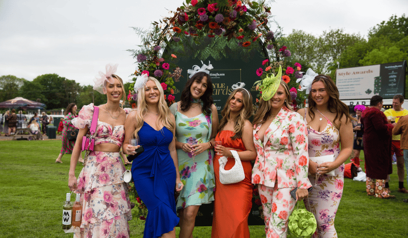 Photo of ladies at Ladies Day